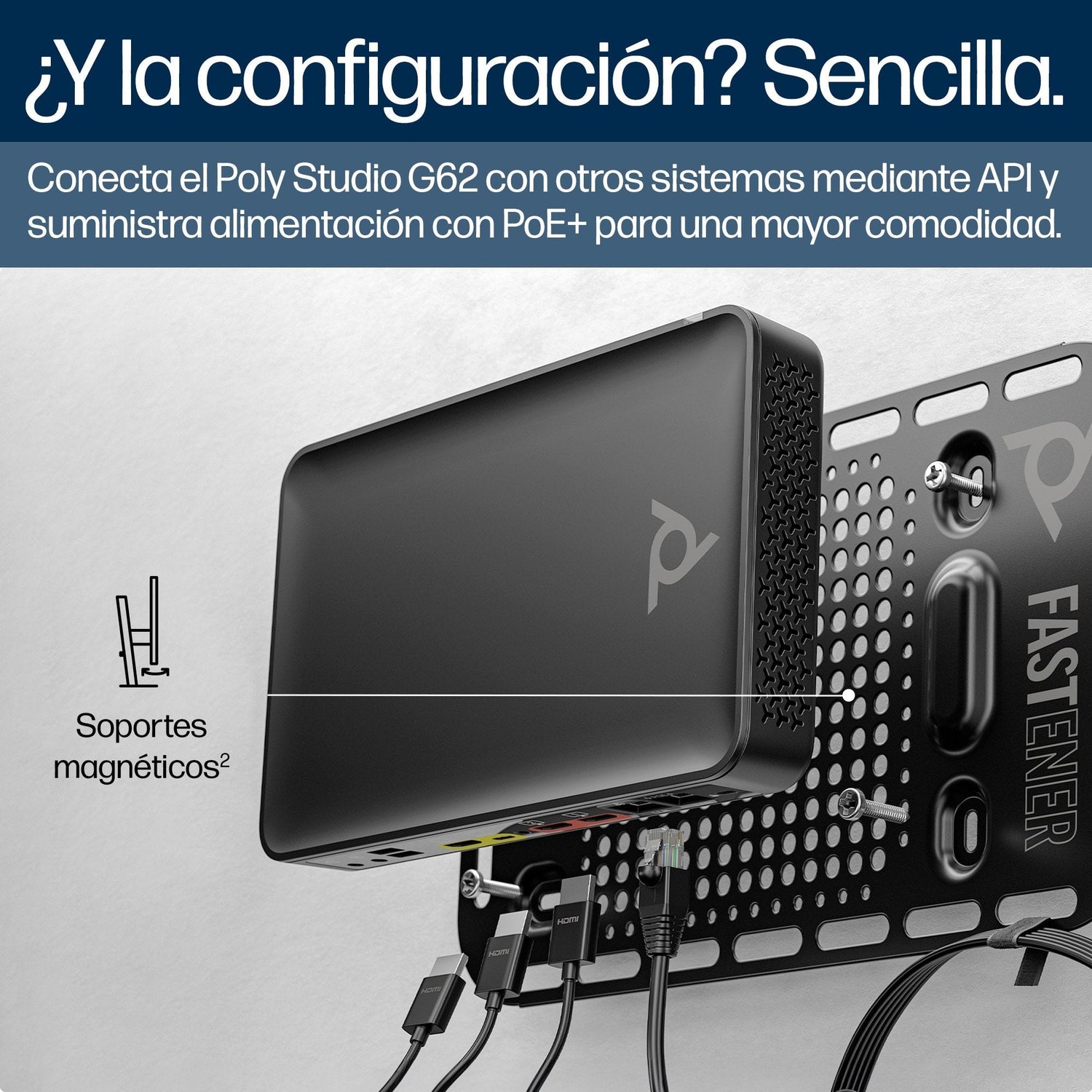 EAN 197961146721 - Poly Studio G62 Video Conferencing System sistema de video conferencia 10 personas(s) Ethernet Sistema de  imagen 8