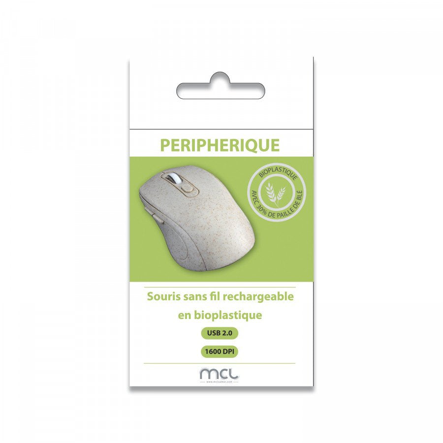 Bioplastic Wireless Rechargeable Mouse