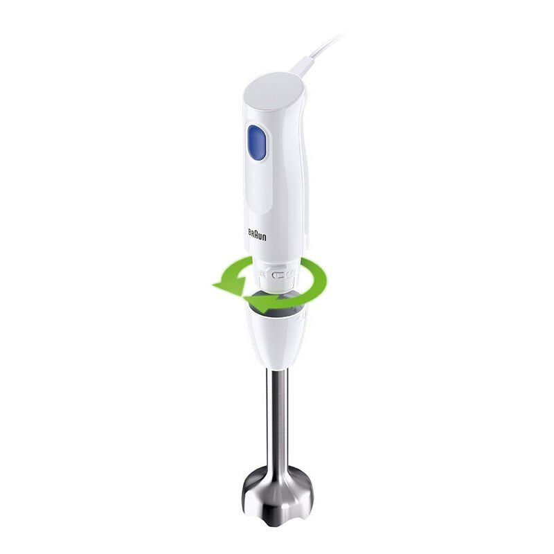 EAN 8021098002358 - Braun MultiQuick 1 MQ10.202M WH 0,6 L Batidora de inmersión 450 W Acero inoxidable, Blanco imagen 3
