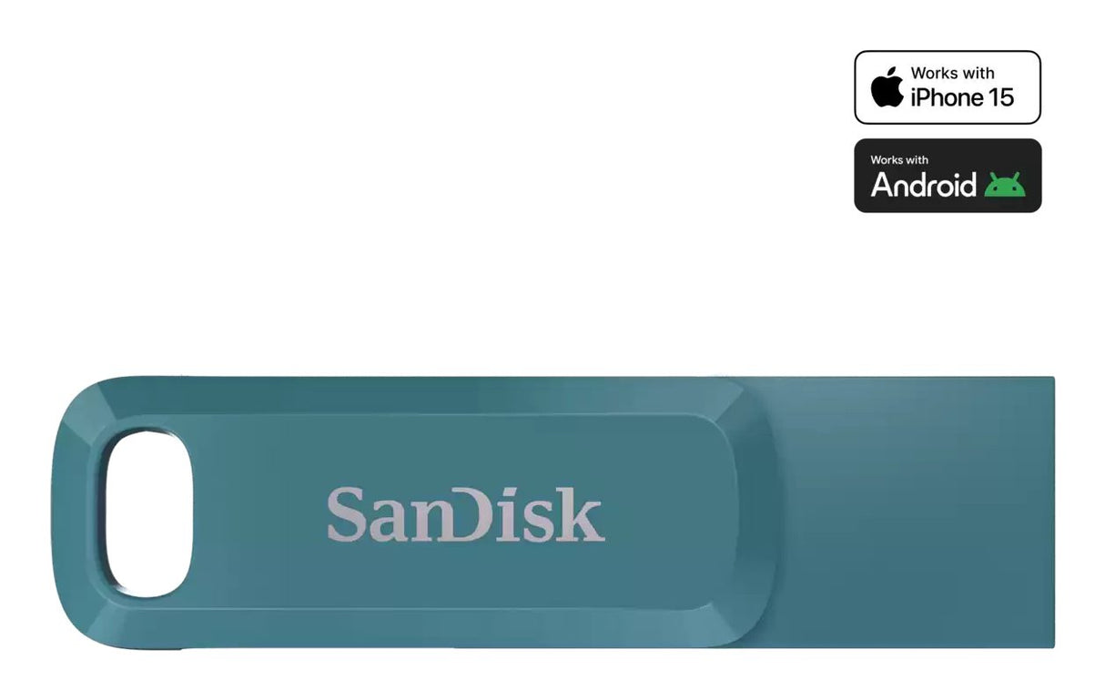 EAN 0619659213428 - SanDisk Ultra Dual Drive Go unidad flash USB 1 TB USB Tipo C 3.2 Gen 1 (3.1 Gen 1) Turquesa imagen 1