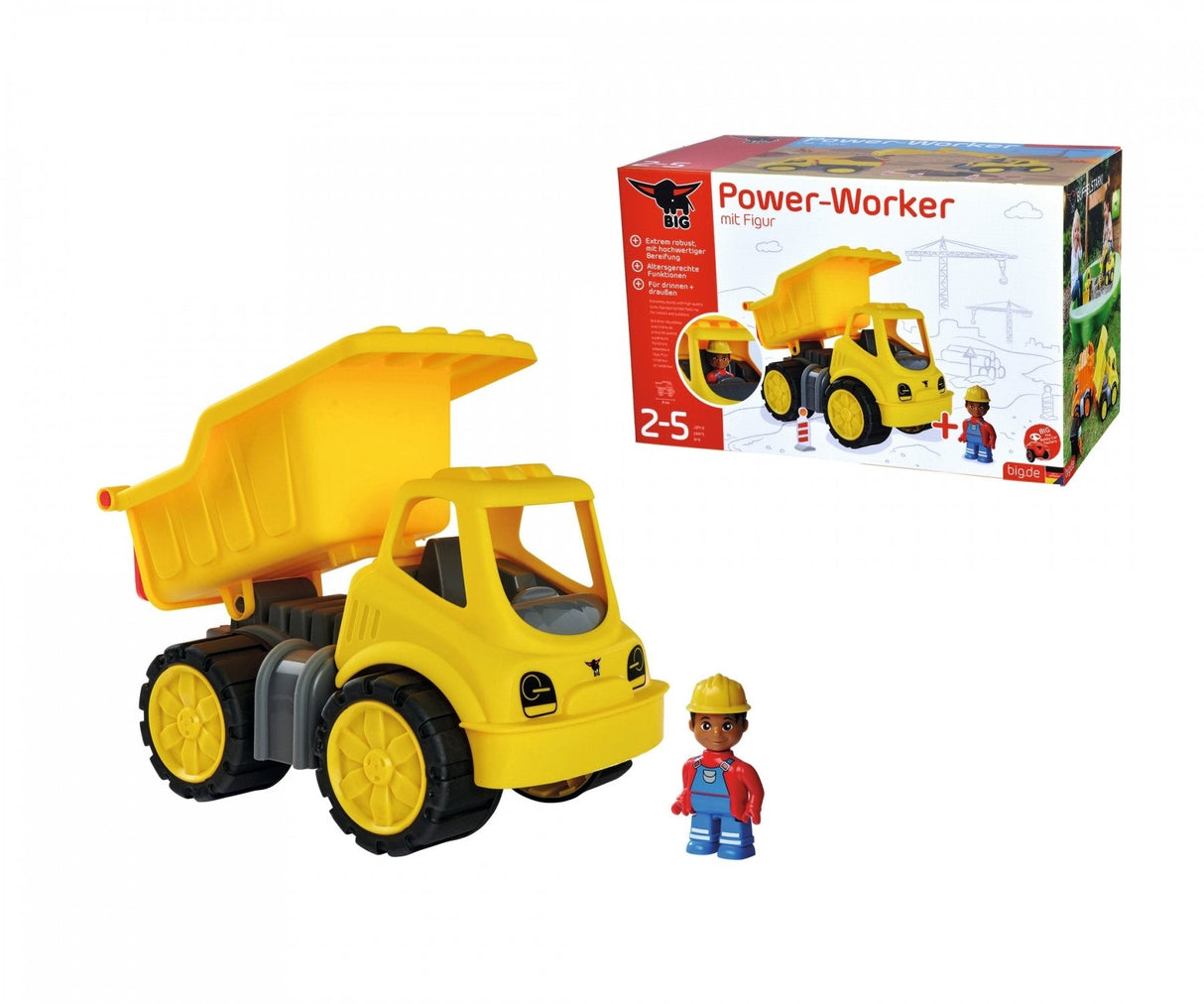 EAN 4004943548366 - BIG Power-Worker Kipper + Figur imagen 2