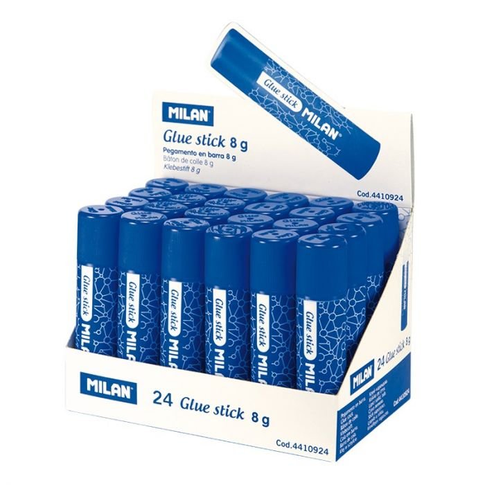Milan Pegamento Barra 8gr Caja Expositora -24 Barras-