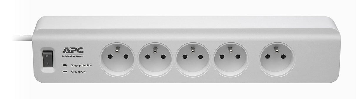 EAN 0731304313922 - APC PM5-FR limitador de tensión Blanco 5 salidas AC 230 V 1,83 m imagen 3