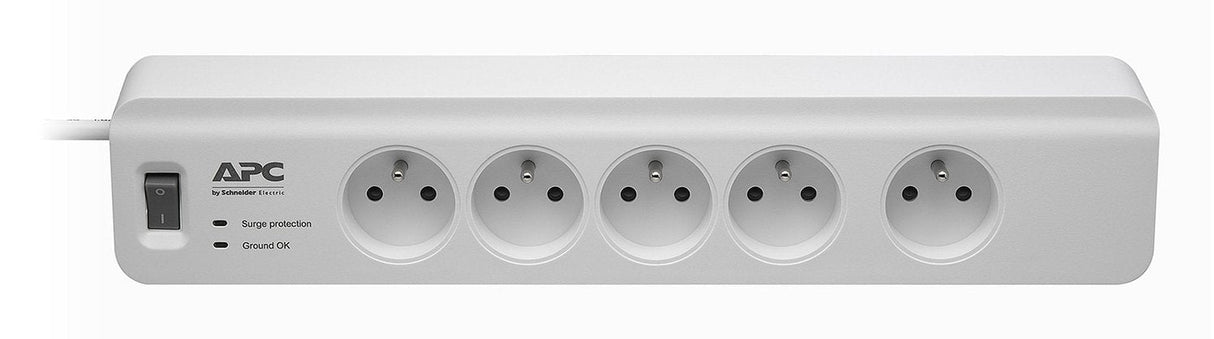 EAN 0731304313922 - APC PM5-FR limitador de tensión Blanco 5 salidas AC 230 V 1,83 m imagen 3