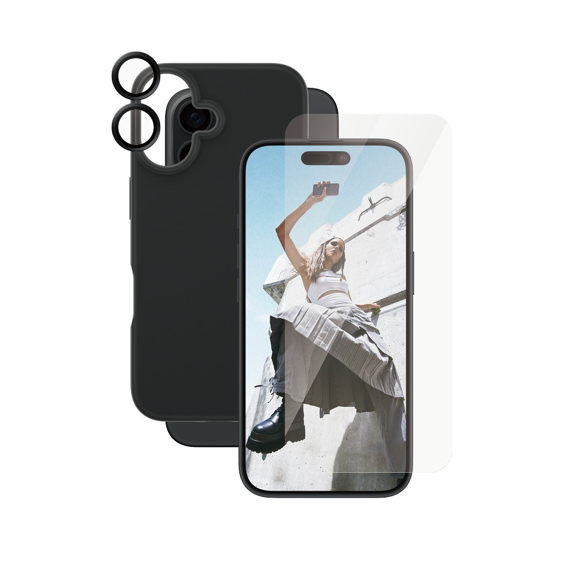 Panzerglass Care Fashion 3in1 Bundle Iphone 16