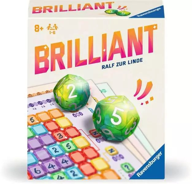 Ravensburger Brillante, Juego De Dados 23491