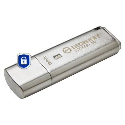 EAN 0740617329391 - Kingston Technology IronKey Locker+ 50 unidad flash USB USB tipo A 3.2 Gen 1 (3.1 Gen 1) Plata imagen 2