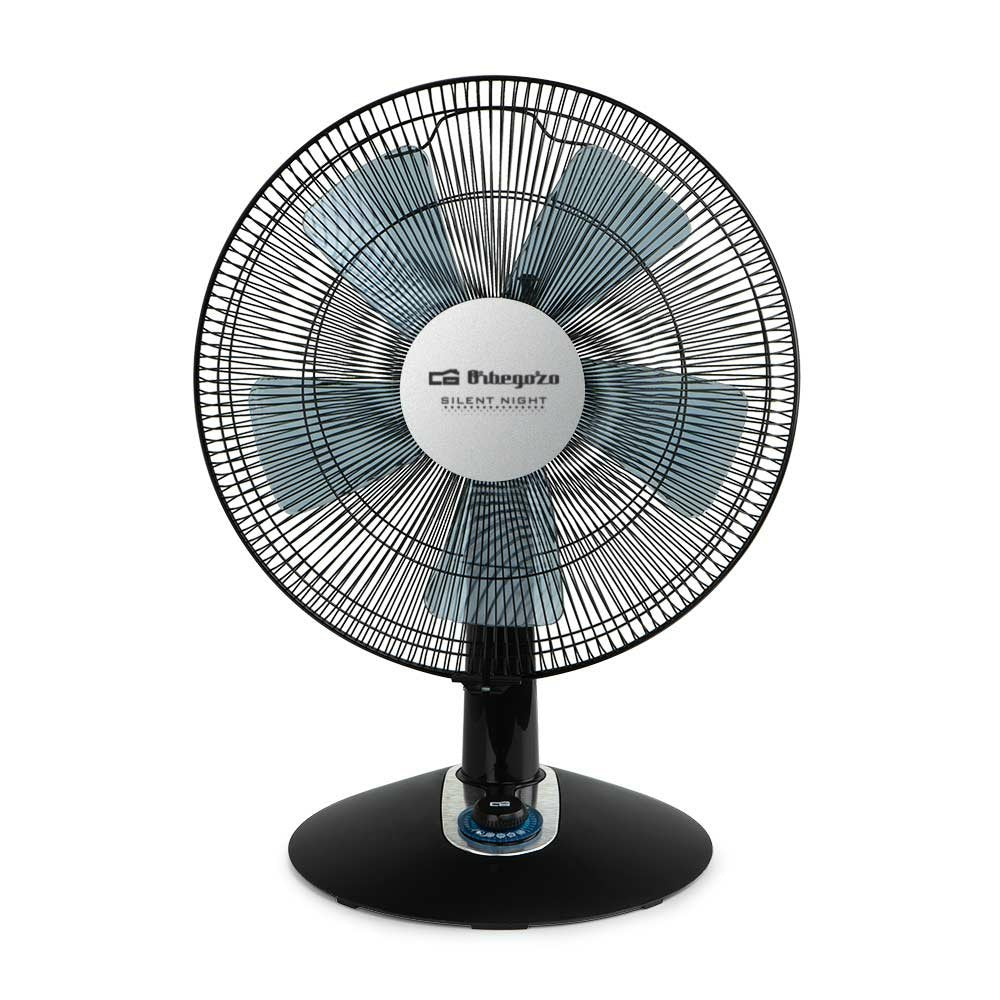 Ventilador De Sobremesa Orbegozo Tf 0139 Elegante Y Potente - Potencia 45w - 2 Velocidades + Turbo + Silent - Diametro