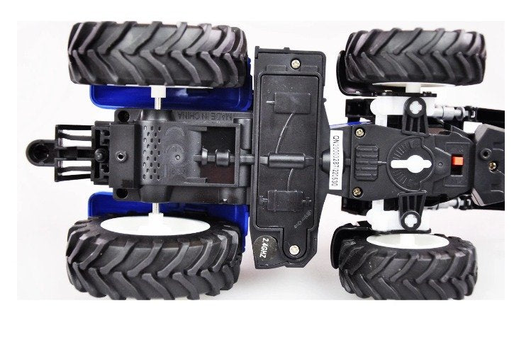 Amewi Rc Traktor Mit Räum-Schiebeschild Liion 500mah Azul/6+