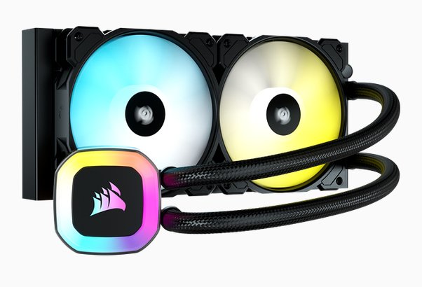 Refrigerador Liquido Cpu Corsair H100 Rgb (2x240mm) Cw-9060053-Ww