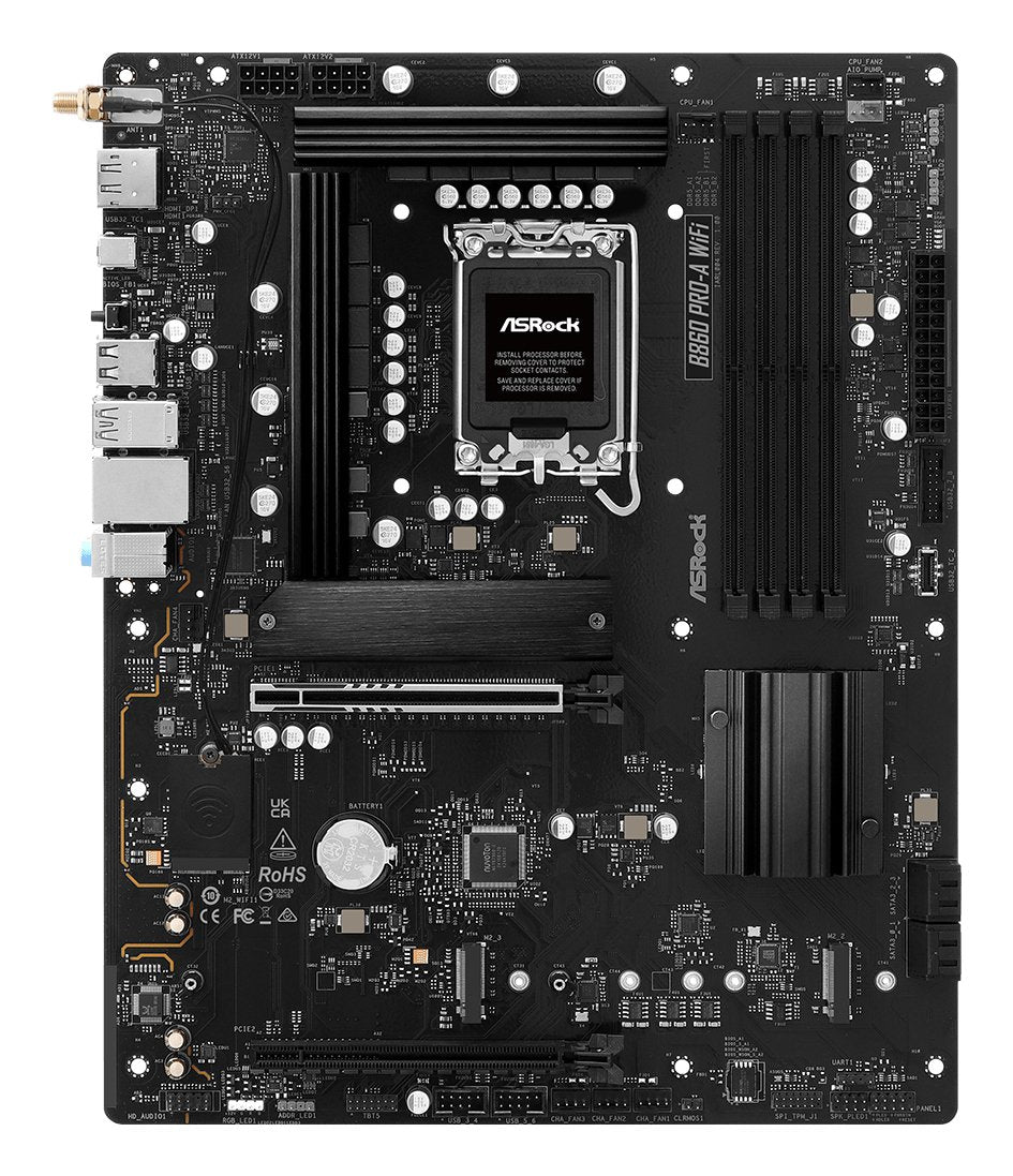 EAN 4711581490253 - Asrock B860 Pro-A WiFi Intel B860 LGA 1851 (Socket V1) ATX imagen 2