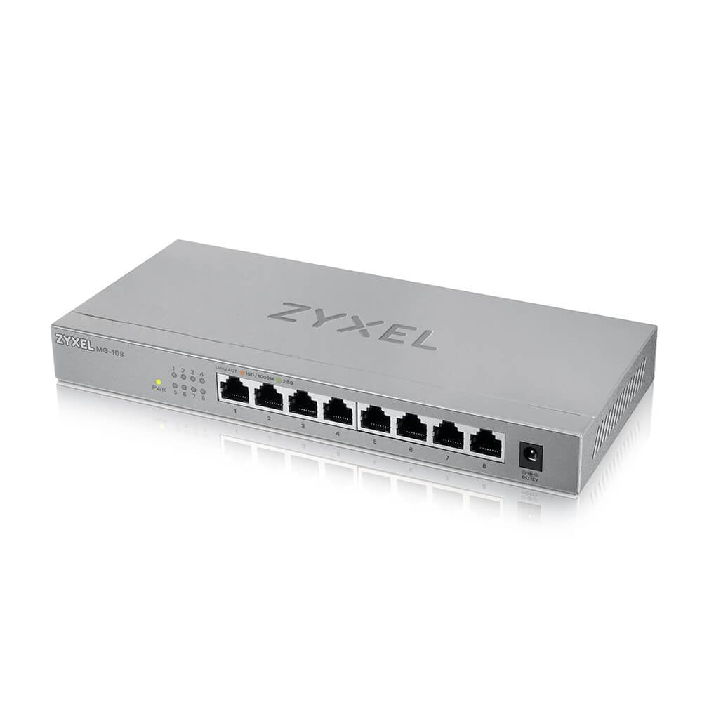 Zyxel Switch 8x Puertos Desktop 2.5g Multigig