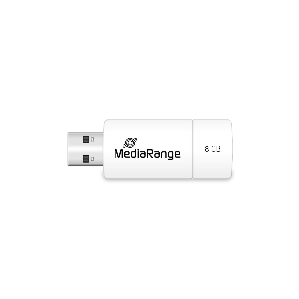 Pendrive Mediarange Mr971 8 Gb Usb Tipo A 2.0 Azul, Blanco