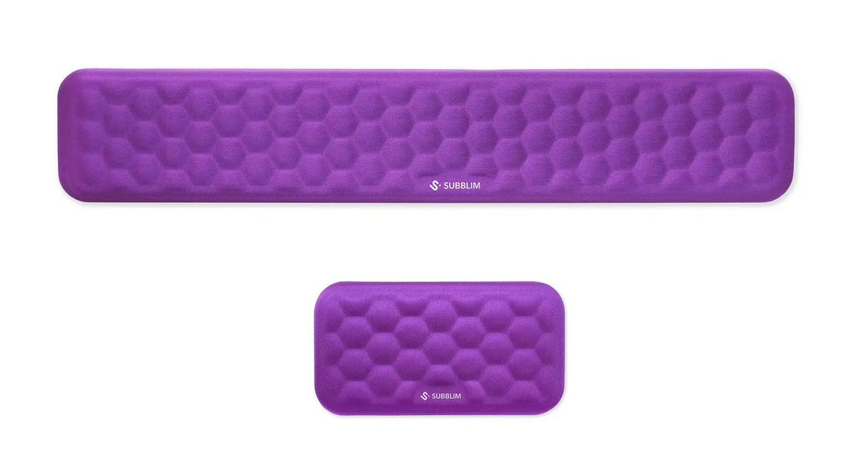 Pack De 2 Reposamuñecas Subblim Ergo Airpadding Purpura