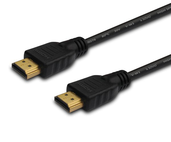 EAN 5901986040330 - Savio CL-37 cable HDMI 1 m HDMI tipo A (Estándar) Negro imagen 1