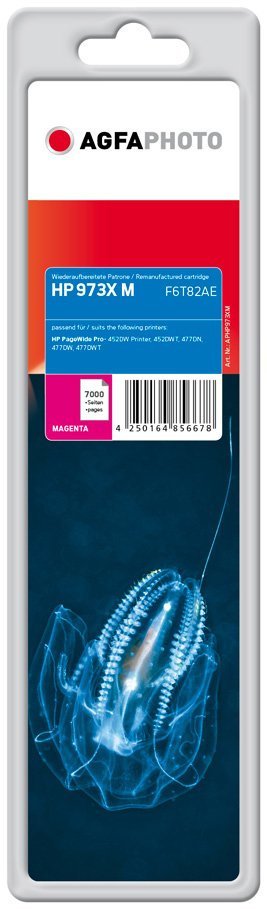 EAN 4250164856678 - AgfaPhoto APHP973XM cartucho de tóner 1 pieza(s) Compatible Magenta imagen 1