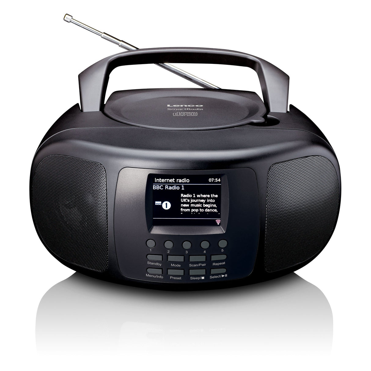 EAN 8711902078272 - Lenco SCD-6000 radio Portátil Digital Negro imagen 3