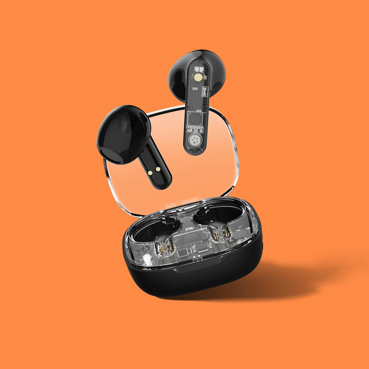 Streetz Bt Tws In-Ear KopfhRer Transparent Schwarz