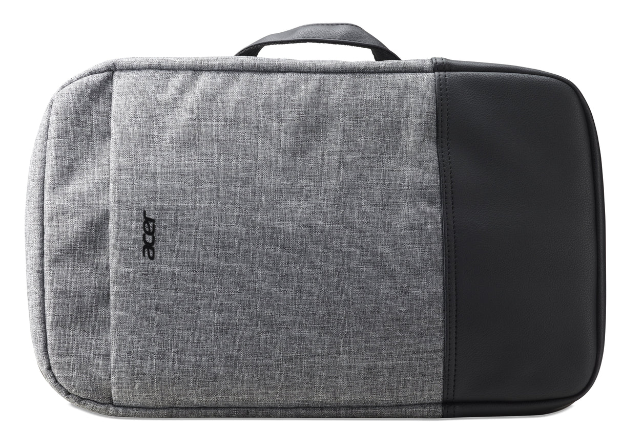EAN 0191114617120 - Acer NP.BAG1A.289 maletines para portátil 35,6 cm (14") Mochila Negro, Gris imagen 4