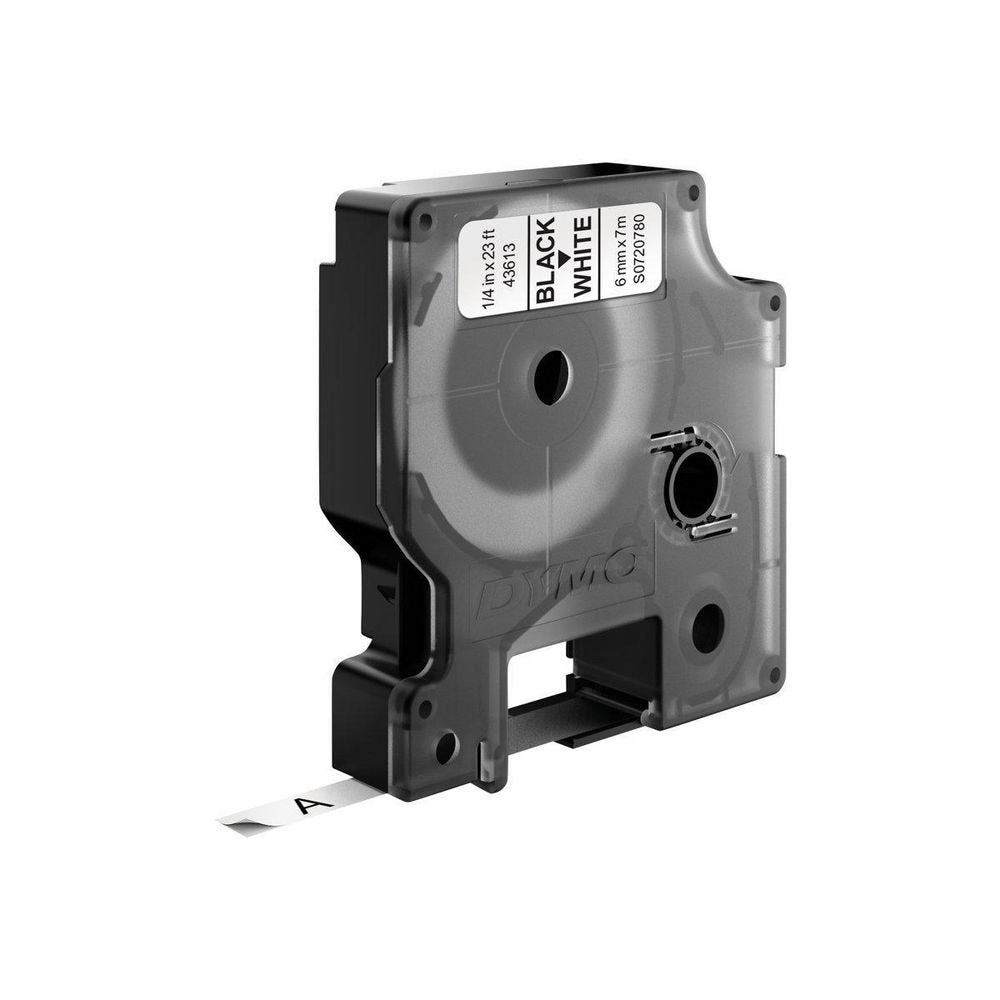 EAN 0071701436139 - DYMO D1 Standard - Black on White - 6mm cinta para impresora de etiquetas imagen 1