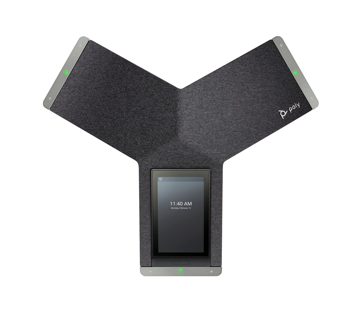 Teléfono Poly Trio C60 Nr Para Microsoft Teams Voip Para Conferencias Con Interfaz De Bluetooth Ieee 802.11a/B/G/N (Wi-Fi) / Bluetooth 4.2 5 Vías Capacidad De Llamadas Sip Srtp Sdp 3 Líneas Negro