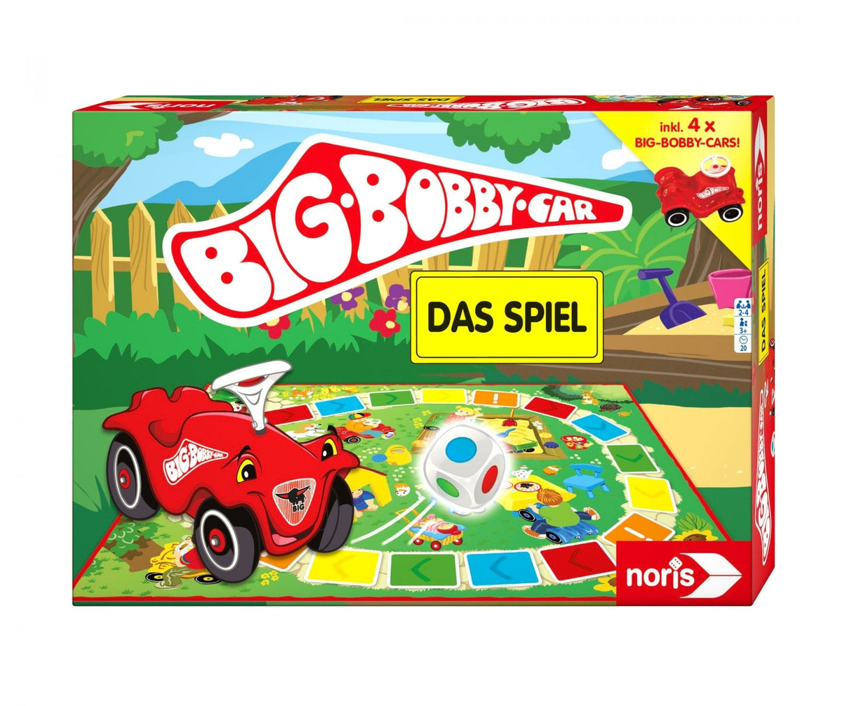 Noris Big Bobby Car: El Juego, Juego De Mesa 606013790