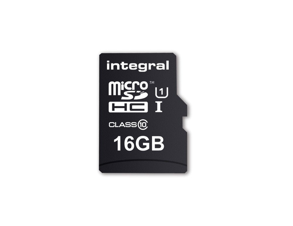 Integral Micro Sdxc Cards Cl10 16gb Ultima Pro Uhs-1 Up To 90mb S Transfer With Adapter To Sd Card