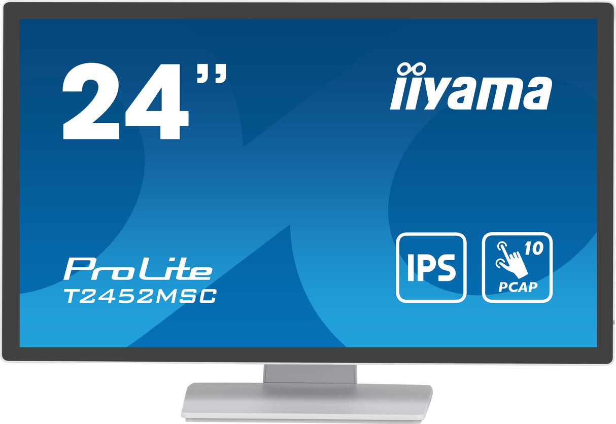 Iiyama 60,5 Cm 23,8" T2452msc-W1 16:9 M-Touch Hdmi+2usb Ips