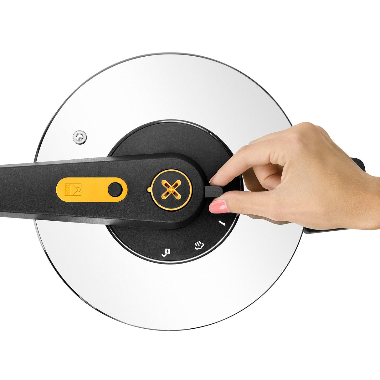 Olla A Presión Excellent Bra A185702 6 Litros Acero Inoxidable 18 10