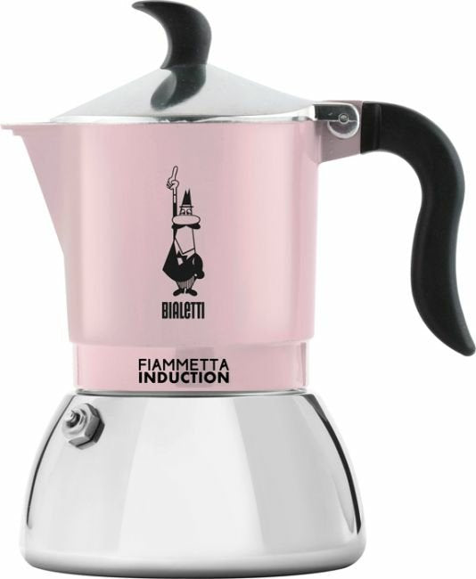 EAN 8006363043199 - Bialetti 6585 Cafetera italiana 0,09 L Negro, Rosa, Plata imagen 1