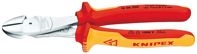 Knipex 74 06 200 Alicate Alicates De Corte Diagonal