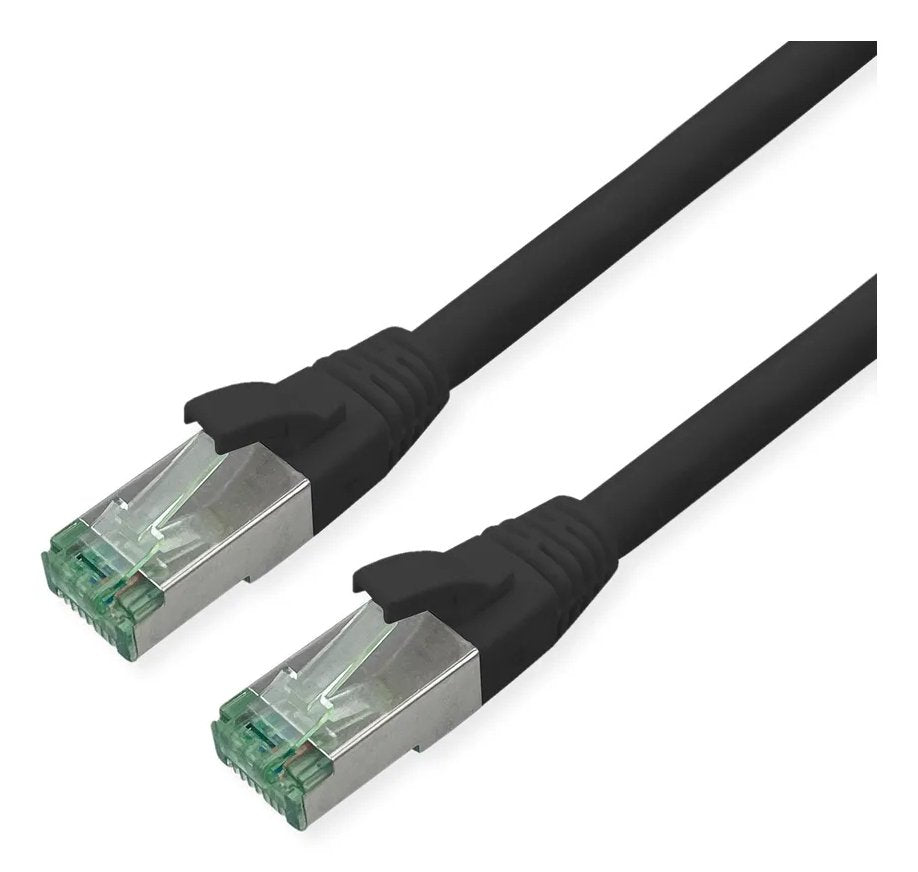 Roline Rm Cable De Red Cat.6a S Ftp (Pimf), Schwarz, 0,5 M