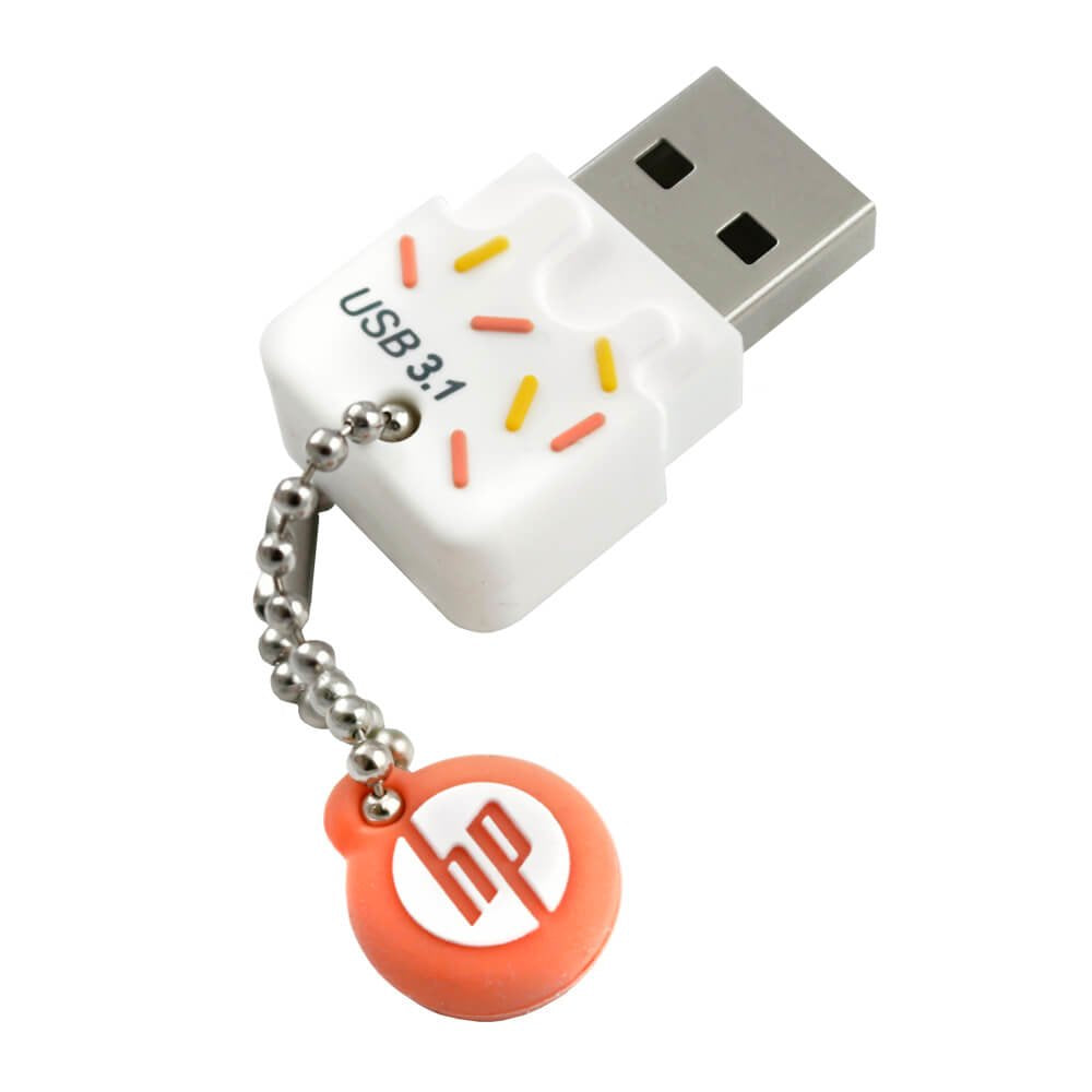 Pendrive Hp Usb 3.0 64gb X778w Naranja