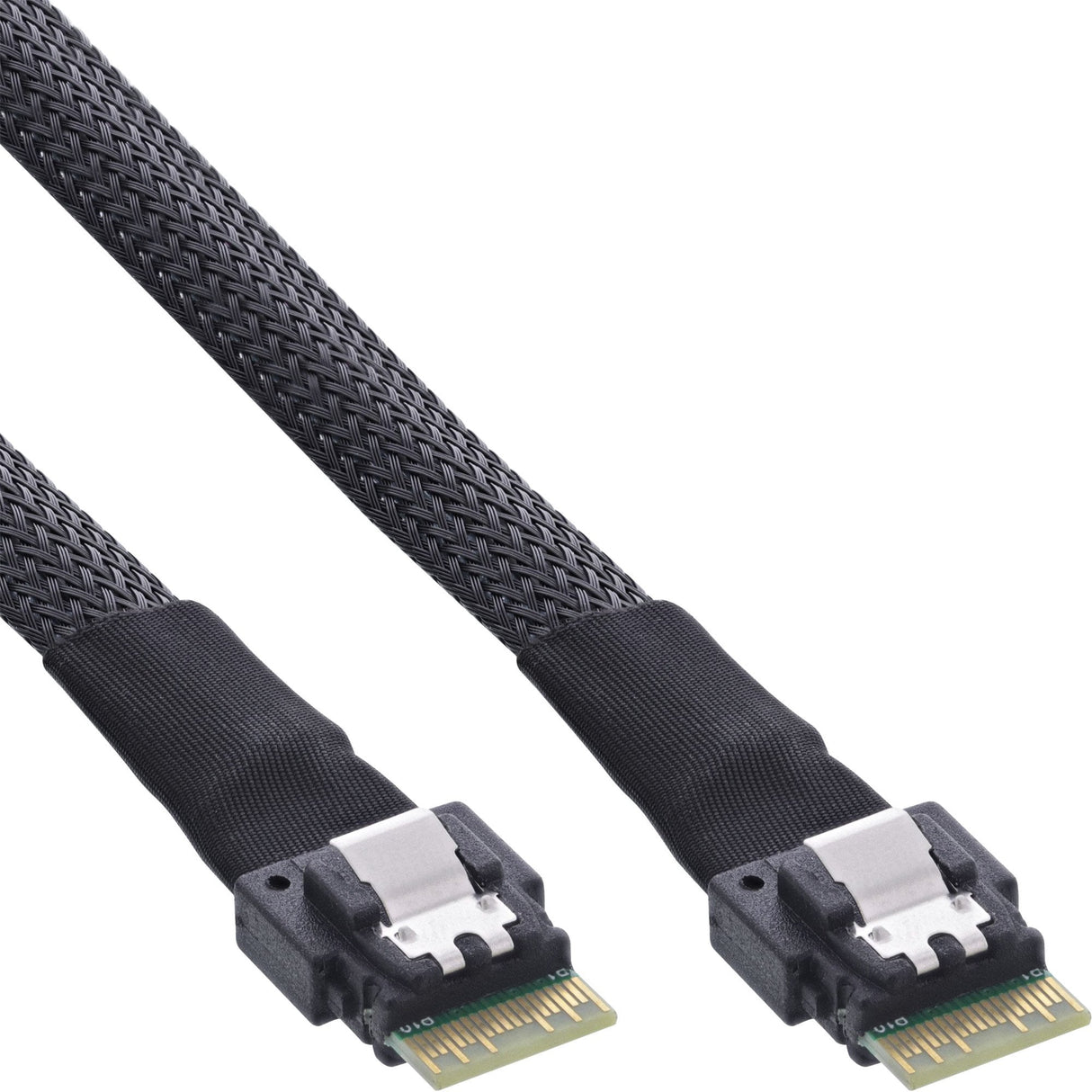 Cable Sas Delgado Inline, Sff-8654 A Sff-8654, 24 Gb/S, 1 M
