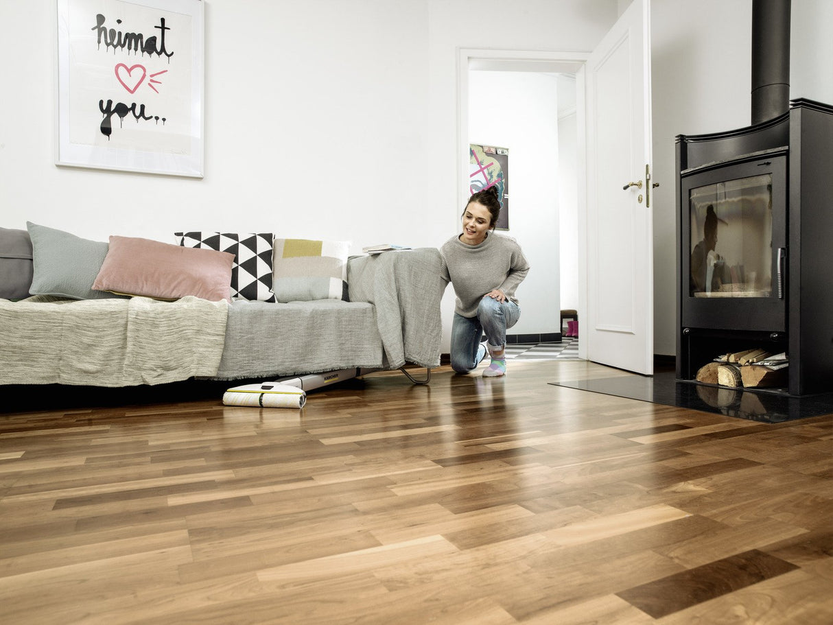 EAN 4054278975153 - Kärcher EWM 2 Aspiradora escoba Batería Húmedo Negro, Blanco, Amarillo 2,5 Ah imagen 7