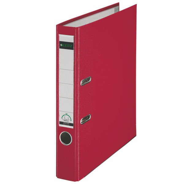Leitz Archivador Anchura Del Lomo 5.2 Cm Din A4 Plástico Rojo