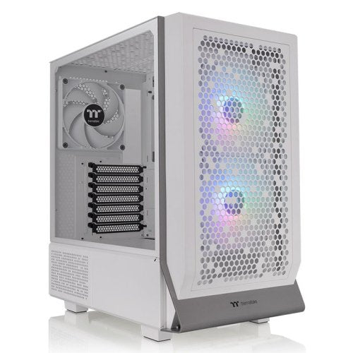 Caja Pc Thermaltake Ceres 300 Tg Midi Tower "Argb Snow" Blanco Retail