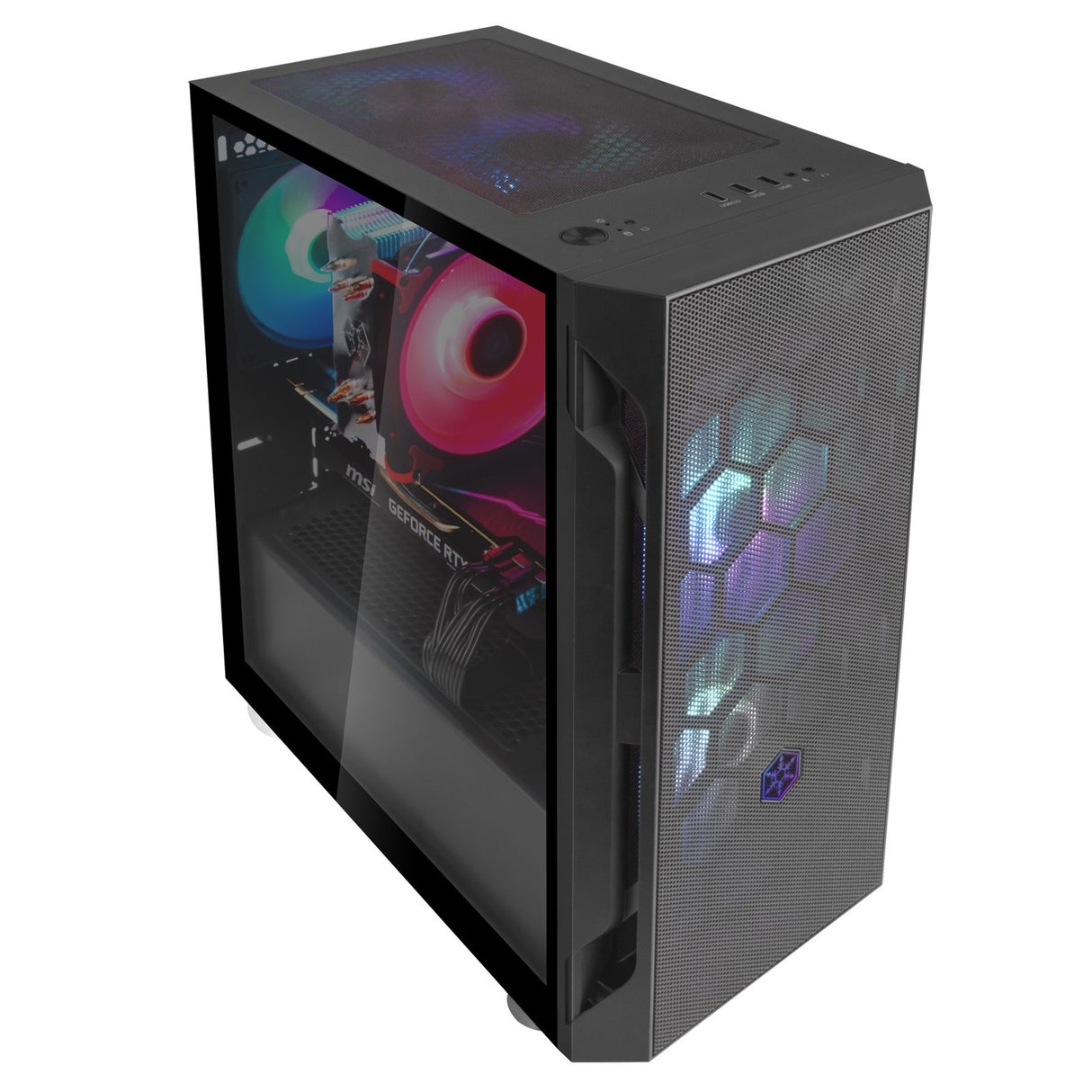 EAN 4710679812465 - Silverstone FARA H1M PRO Micro Torre Negro imagen 3