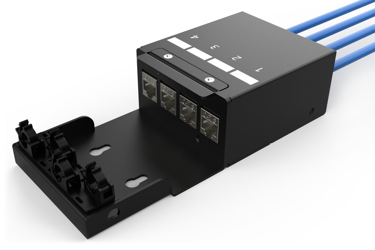 EAN 4016032497509 - Digitus DN-93708-4 caja de conexiones de red Negro imagen 5