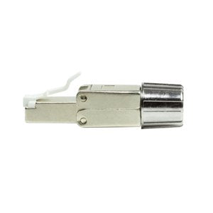 Logilink Mp0080 - Cat.8.1 Rj45 Stecker Conector Gris, Acero Inoxidable