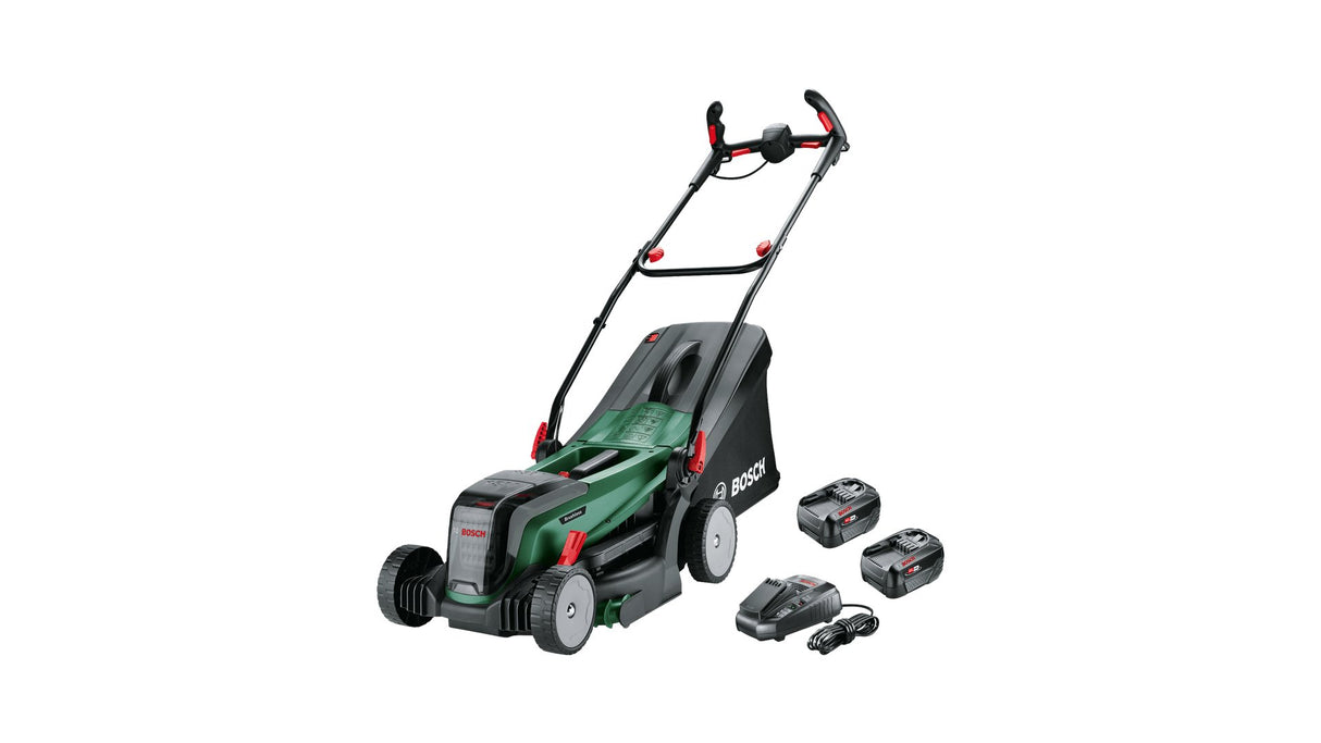 EAN 4059952641867 - Bosch 37-550 Cortacésped de empuje a gasolina Batería Negro, Verde imagen 1