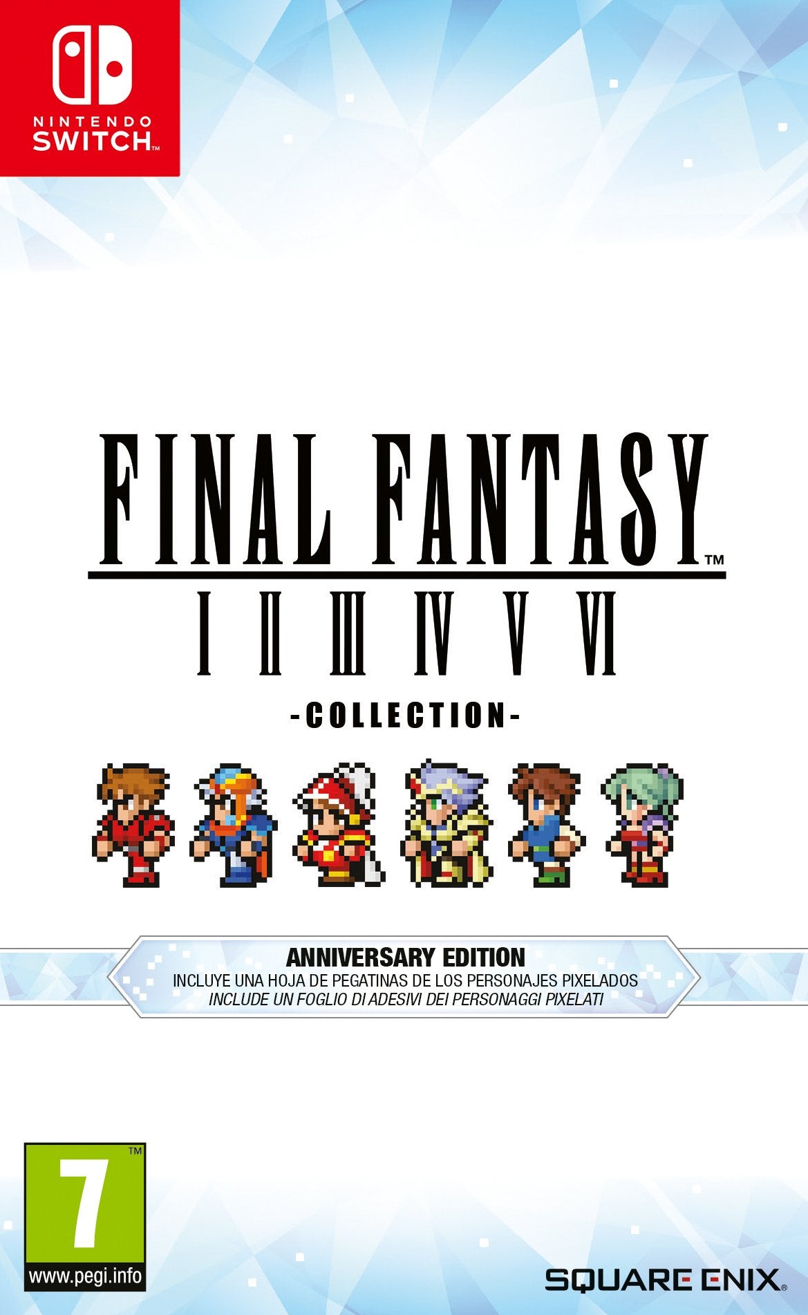Juego Final Fantasy I-Vi Annv. Edt. Switch