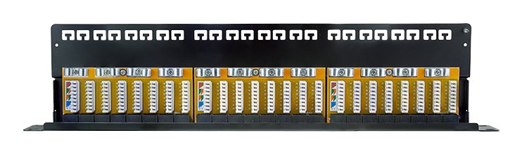 Logilink Cat.6a Patch Panel 24-Port Utp, 1u, 90° Idc