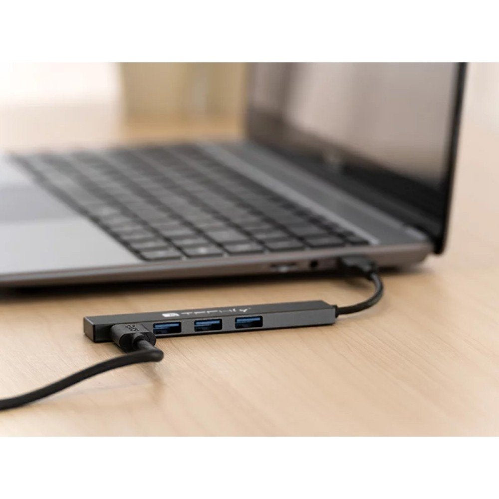 EAN 8059018365948 - Techly IUSB32-HUB4A-4U3SL base para portátil y replicador de puertos Alámbrico USB 3.2 Gen 1 (3.1 Gen 1) imagen 6