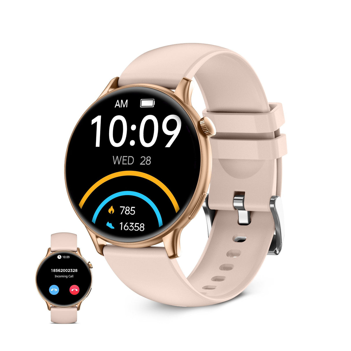 Smartwatch Ksix Core 2 Rosa Amoled 1.43"