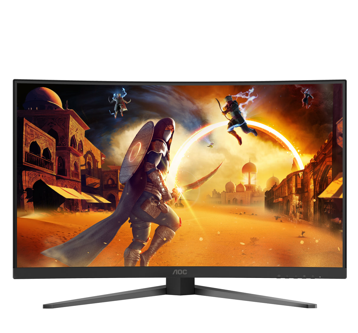 EAN 4038986113489 - AOC G4 C32G4Z pantalla para PC 80 cm (31.5") 1920 x 1080 Pixeles Full HD LCD Negro, Rojo imagen 7