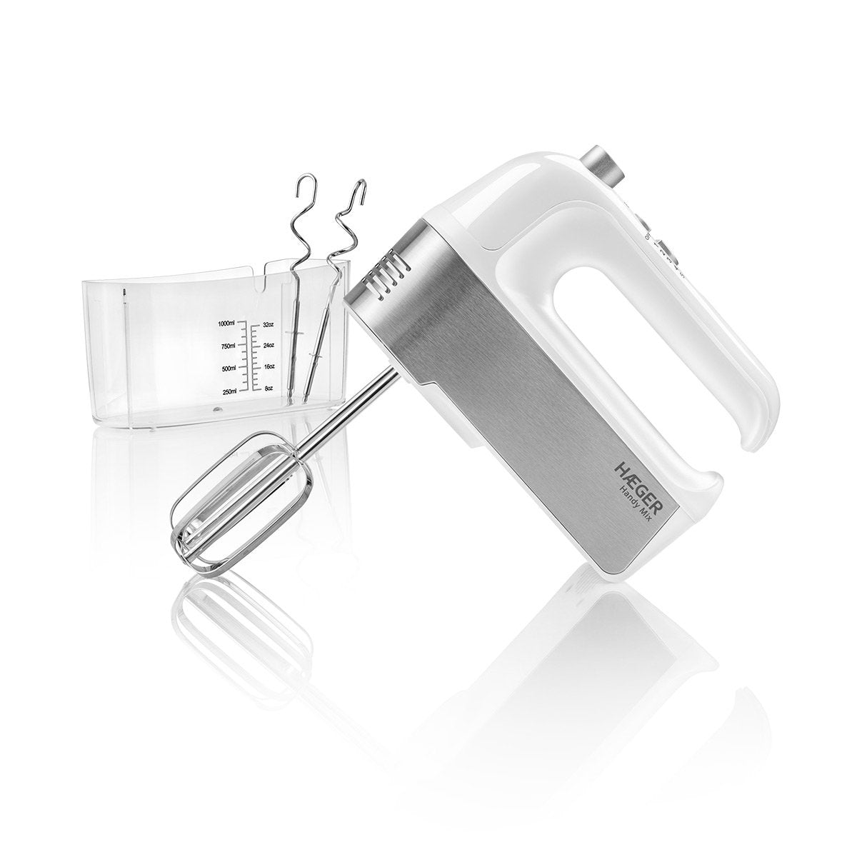 EAN 5608475025464 - Haeger BL-3HW.015A batidora Batidora de mano 300 W Acero inoxidable, Blanco imagen 2