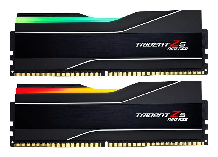 G.Skill Dimm 32 Gb Ddr5-6000 (2x 16 Gb) Dual-Kit (Blanco, F5-6000j2636h16gx2-Tz5nrw, Trident Z5 Neo Rgb, Amd Expo) F5-6000j2636h16gx2-Tz5nrw