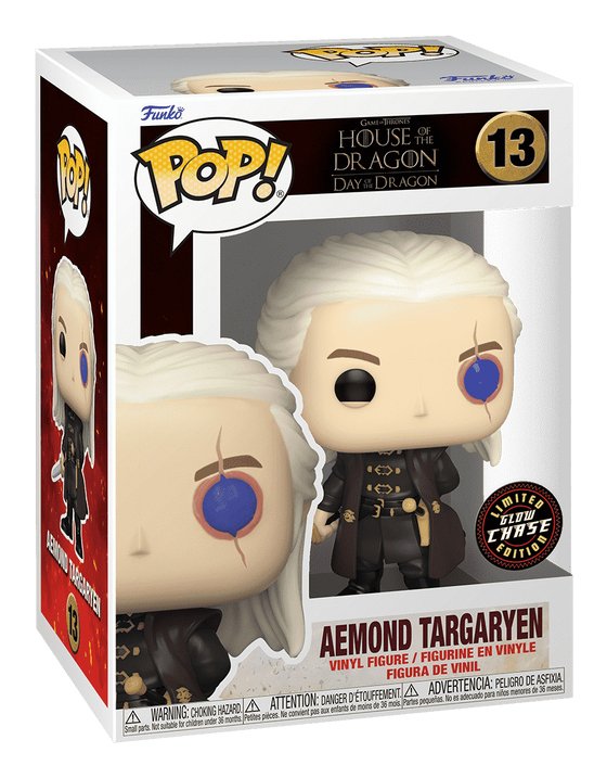 Funko Pop Casa Del Dragon Aemond Targaryen Con Opcion Chase 76471