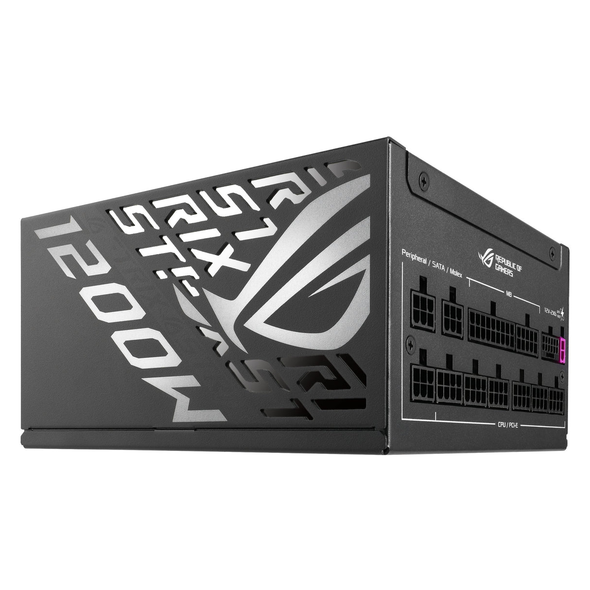 EAN 4711636451116 - ASUS ROG -STRIX-1200P-GAMING-E unidad de fuente de alimentación 1200 W 20+4 pin ATX ATX Negro, Multicolor imagen 10